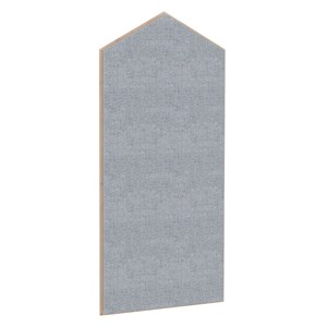 Väggdekoration Flo hus H 138 cm, grå