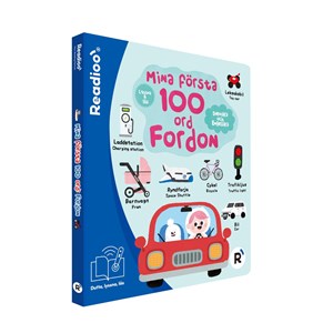 Readioo Bok Mina första 100 ord Fordon 