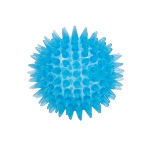 Massageboll noppig mjuk blå 8,5 cm TPR