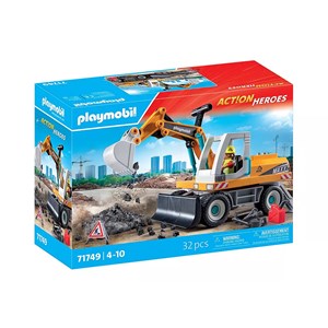 Playmobil Stor grävmaskin