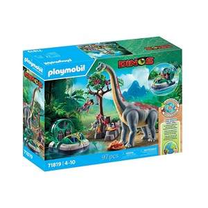 Playmobil Brachiosaurus med svävare
