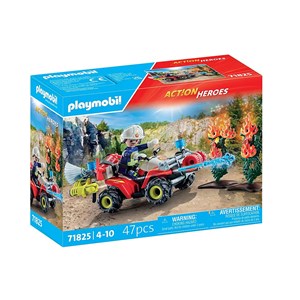 Playmobil Brandkårens fyrhjuling