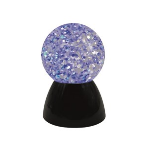 Sensorisk glitterlampa ø 9 cm