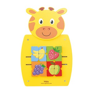 Väggaktivitet Giraff 55x36 cm