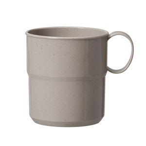 Mugg ljusgrå med öra 30 cl 10 st