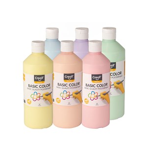 Ready Mixed Pastell 6 färger x 500 ml
