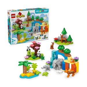 LEGO® DUPLO 3-i-1 Vilda djurfamiljer 10446