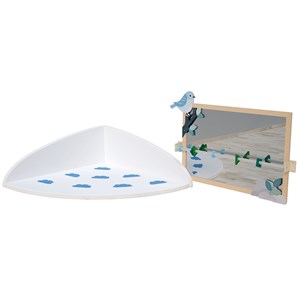 Vita sensoriskt set , 4 delar