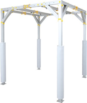 Sensoriskt aktivitetsstativ 220x220x250 cm