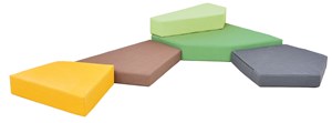 Quadro Byggklossar H 10 o 15 cm, 5 st 