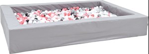 Bollhav 300 x 200 cm, höjd 45 cm, rosa
