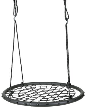 Spindelgunga med mjuk kant Ø 100 cm