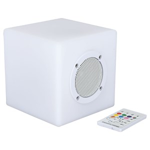 Ljud- och ljuskub 15 cm