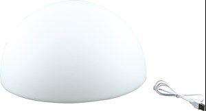Sensorisk LED lampa, halvklot