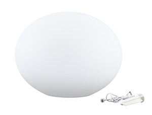 Sensorisk LED lampa, platt sfärisk
