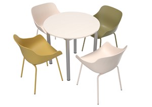 Bord Expo med stol Baltic Basic stolar, set
