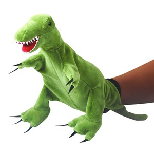 Handdocka T-Rex