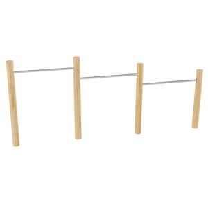 Trippla gymnastikbarr Robinio