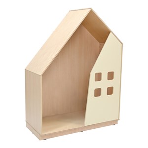 Quadro Lekhus med fönster elfenben, björkstomme