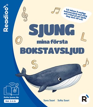 Readioo Bok Sjung mina första bokstavljud 