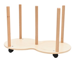 Kuddvagn Multi dubbel 84x46x55 cm