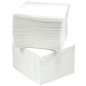 Servietter hvit 33 x 33 cm 600 stk.