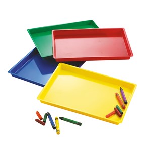 Fargede brett 40 x 30 x 3 cm 4 stk.