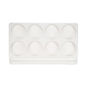 Plastpalett för färgblock 18 x 29 cm