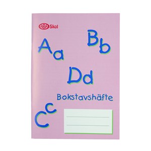 Bokstavshäfte A5 25 st