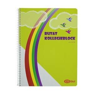 Collegeblokk A4 ruter 5 x 5 mm