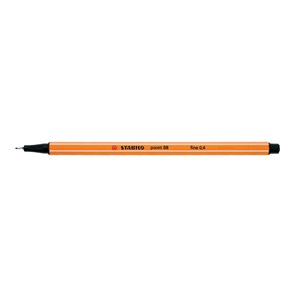 STABILO point 88 fineliner svart