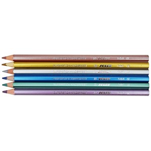 Fargeblyanter Jolly metallic 6 farger
