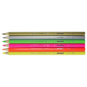 Jolly Kinderfest Neon og Metallic 6 farger