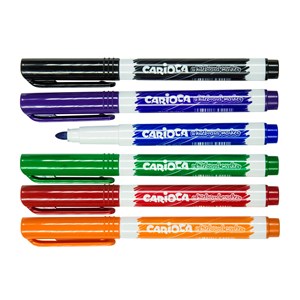 Tavlepenner Carioca 6 farger