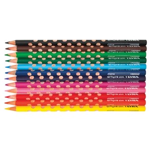 Fargeblyanter Groove Slim 12 farger