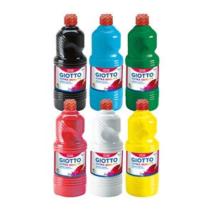 Plakatmaling 6 x 1 liter