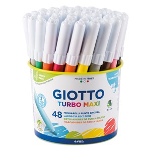 Tusjpenner Giotto Turbo Maxi 48 penner