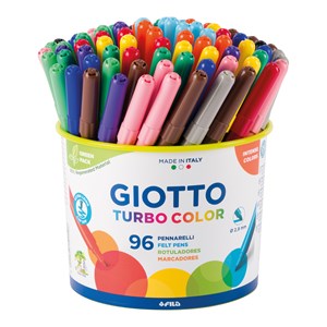 Tusjpenner Giotto Turbo Color 96 penner 