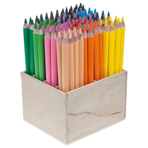 Fargeblyanter Jumbo 96 blyanter 12 farger
