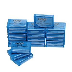 Knetgummi 45 x 31 10 mm, 20 stk.