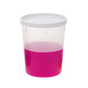 Plastburk med lock 500 ml