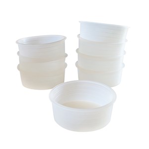 Plastbokser uten lokk 8 stk.