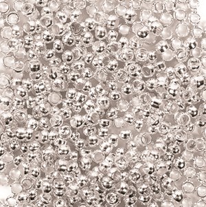 Klemmeperle 2 mm 100 stk.