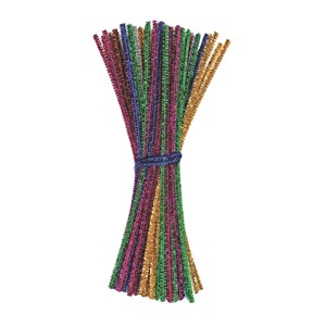 Piprensare glitter 30 cm Ø 6 mm 90 st