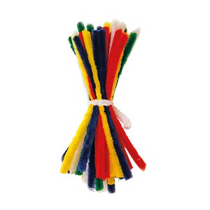 Piprensare bl. färger 28 cm Ø 16 mm 50 st