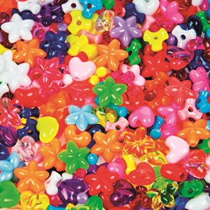 Plastperler 2100 stk.