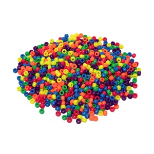 Kongoperler neon 1000 stk.