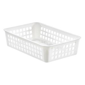 Kurv A5 hvit 25 x 17 x 7 cm