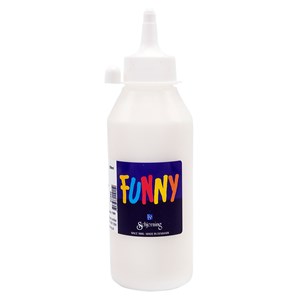Vindusmaling Funny hvitt 250 ml
