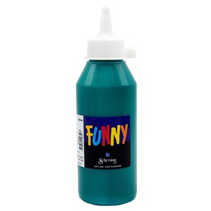 Vindusmaling Funny grønn 250 ml